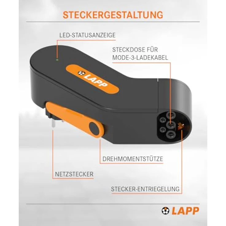 Lapp Mobility Dock Mobile Ladestation (bis 2,3 kW) mit Ladesteckdose – Bild 8