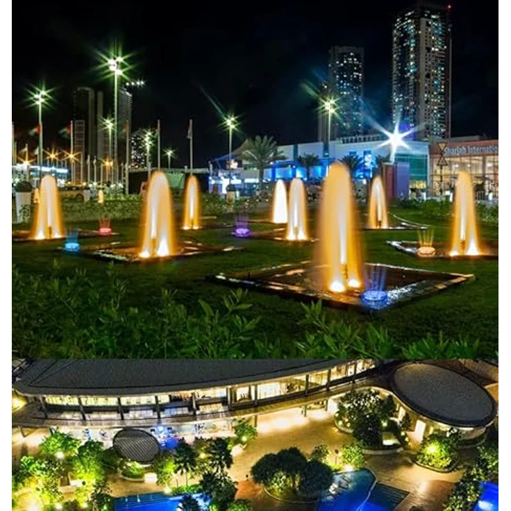 PRECORN Unterwasser LED Beleuchtung mit 13 farbwechselnden LEDs, inkl. Fernbedienung, IP68 wasserdicht, für Pool und Teich – Bild 4