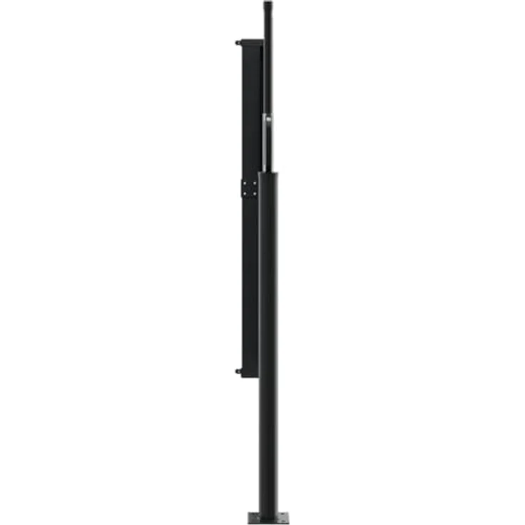 vidaXL Seitenmarkise, Wandmarkise mit PU-Beschichtung, Sichtschutz für Balkon Terrasse Garten, Windschutz Markise, Ausziehbar Anthrazit Polyester – Bild 4