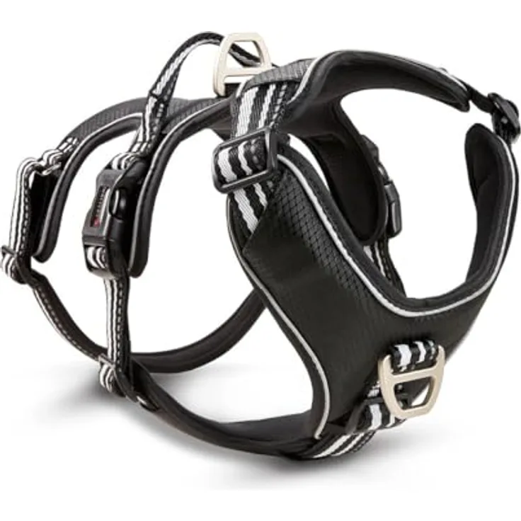 Wolters Active Pro Geschirr No Escape, gepolstertes Hundegeschirr aus Meshgewebe und Polyester, verschiedene Größen, robuste Sicherheit für ängstliche Hunde