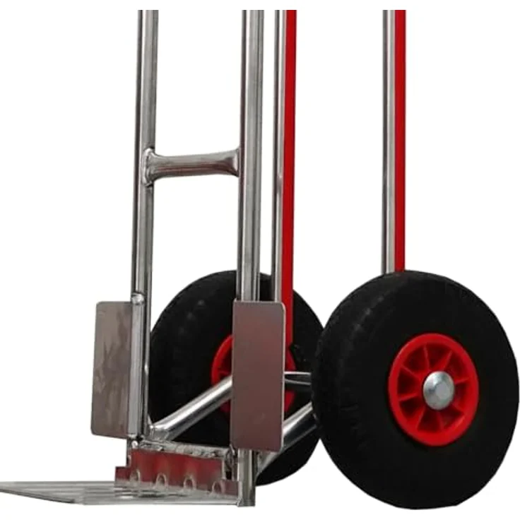 PROREGAL® Sackkarre RAGNAR mit klappbarer Schaufel 250kg Tragkraft Blau – Bild 4