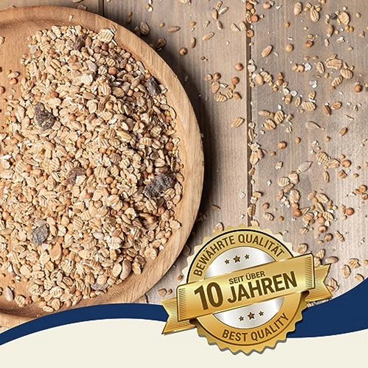 Lyra Pet® | 25 kg Fettfutter | Ganzjahres Wildvogelfutter | Energiespender im Sommer & Winter | Kalorienreiches Streufutter für Wildvögel | Ideal für Weichfresser | Geeignet für Balkon & Terrasse – Bild 4