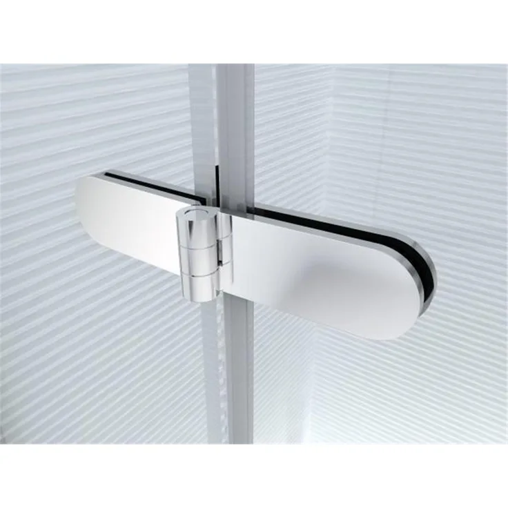 Glaszentrum Hagen Duschtürbeschlag, verchromtes Stahl-Scharnier für Dusch-Tür, für 6-12 mm Glas, mit Dichtungen und optimiertem Spritzschutz