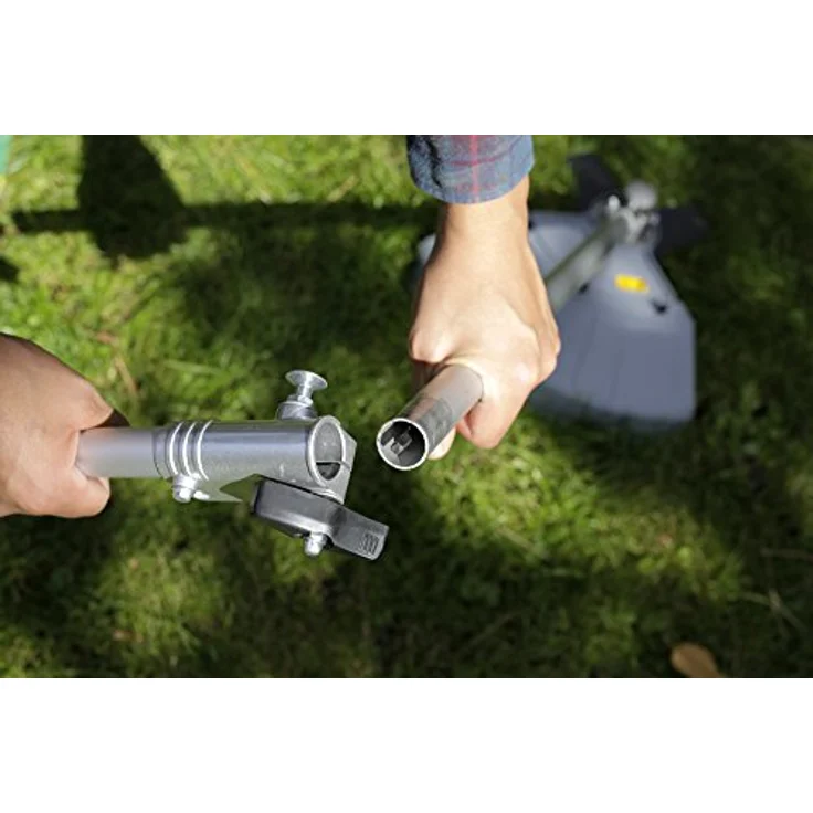 IKRA Benzin Freischneider Trimmer IBF 25-1 inkl. Fadenspule, 4-Zahn-Messer & Schultergurt, Schnittbreite: 23 cm, 800 Watt Leistung – Bild 6