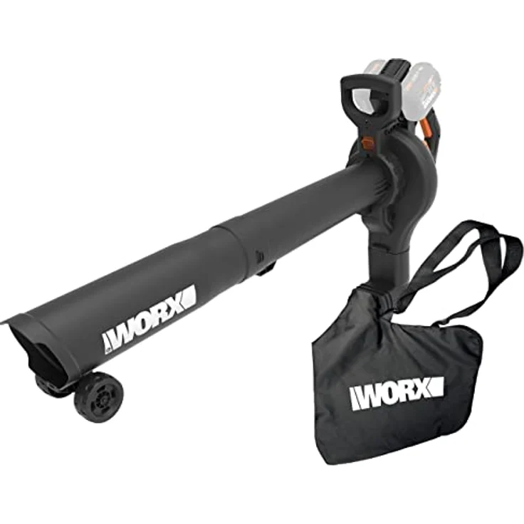 WORX WG583E.9 Akku-Laubbläser/Laubsauger 40V(2x20V) - 2 in 1 zum Laub Zusammenkehren & Aufsaugen - 35L Fangsack - ohne Akku und Ladegerät – Bild 1