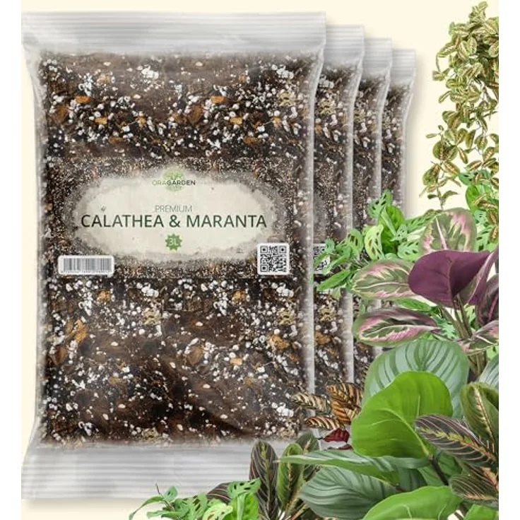 OraGarden Calathea&Maranta Erde Blumenerde für Begonia Fittonie Premium Qualität (12L)
