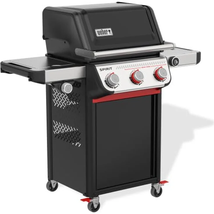 Weber Spirit EP-335 (1500940), Gasgrill aus Stahlblech, schwarz, mit indirektem und direktem Grillen – Bild 2