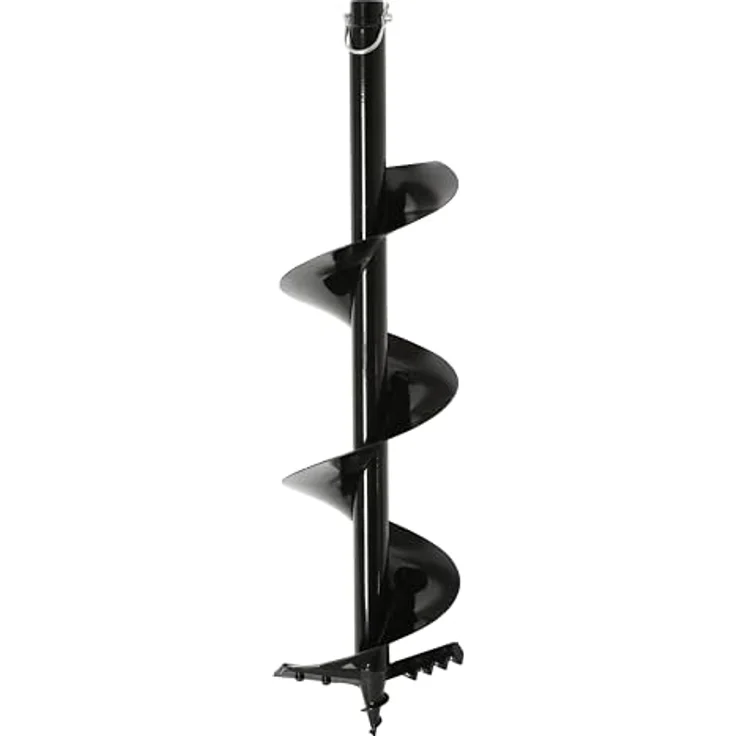 Einhell Erdbohrer Ø 200 mm für Akku-Erdbohrer GP-EA 18/150 Li BL, Bohrerlänge 80 cm, Zubehör zum Setzen von Zaunpfosten – Bild 1