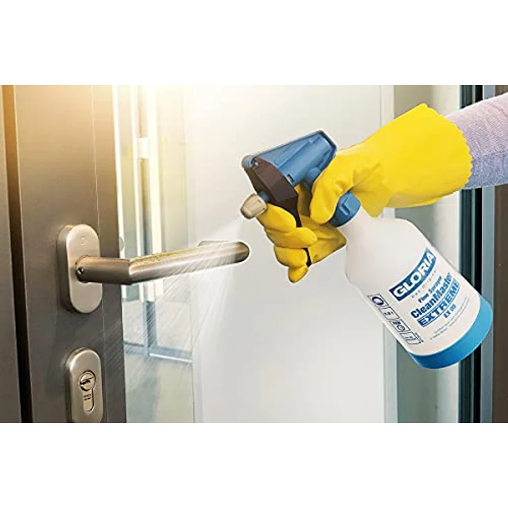 GLORIA Feinsprüher CleanMaster EXTREME EX 05 | Zur Reinigung und Desinfektion | Kompakter Handsprüher | 0,5 L Füllinhalt | Für Mittel mit pH-Wert 4-11 | Ölfest – Bild 3