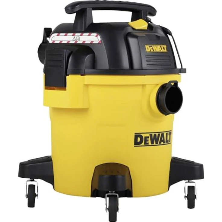 DEWALT DXV20PB Nass-/Trockensauger, 1050 W, 20 l mit 14-teiligem Zubehörsatz und Schnellverschluss-System