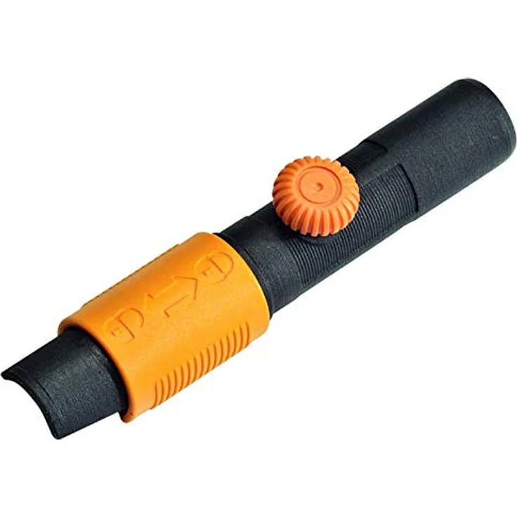 Original Fiskars Universaladapter für die Nutzung aller Gartenwerkzeugköpfe zur Kombination von einem QuikFit Stiel, Länge 17 cm, Kunststoff, Schwarz-Orange, QuikFit, 1000617 - Preisvergleich – Bild 3