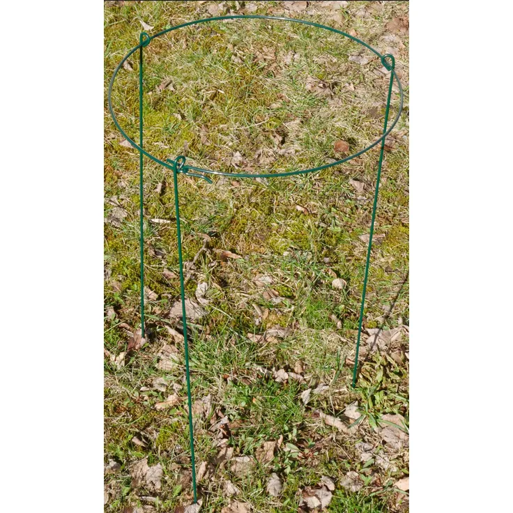 Grüner Jan Metall-Pflanzenstütze 60x35cm Blumenstütze Staudenhalter Rosenstütze Rankhilfe - Preisvergleich