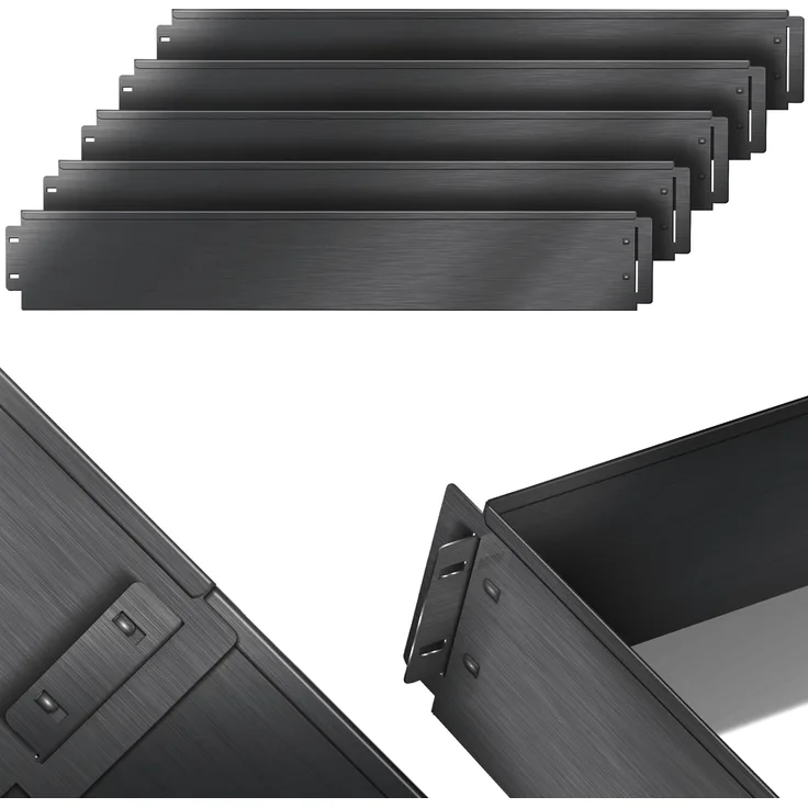 KESSER Rasenkante Beeteinfassung Beetumrandung Länge 5m - Höhe 18cm