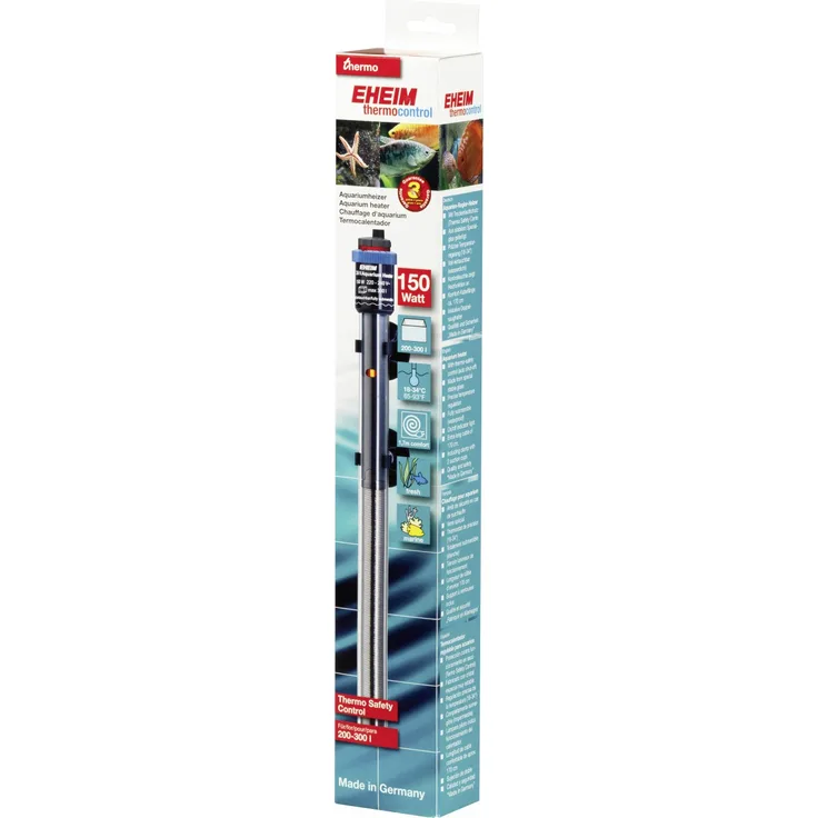 EHEIM thermocontrol 150 Präzise Temperatur-Einstellung von 18 bis 34 °C