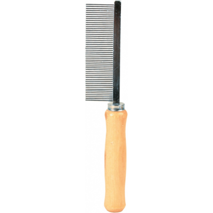 Trixie Kamm Holzgriff feine Zinken 17 cm 1 Stück