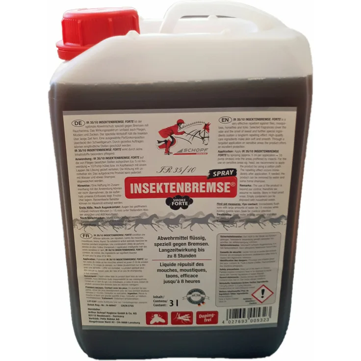 SCHOPF Riders IR 35-10 Insektenbremse Smoke Forte, 3 Liter