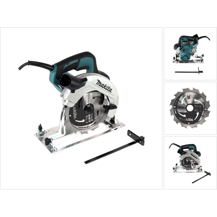 Makita HS7611 Handkreissäge, 1600 W, 230 V, 66 mm – Bild 3
