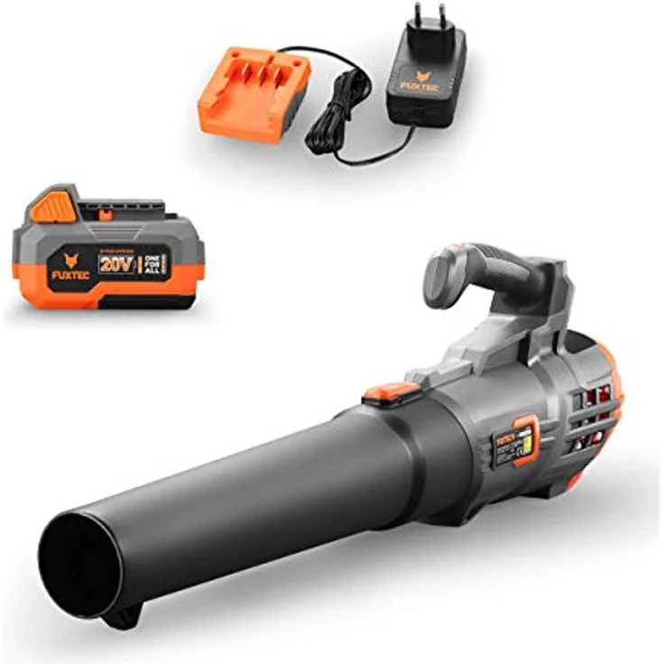 20V Akku Laubbläser FX-E1LB20 FUXTEC - mit Akku und Ladegerät - Preisvergleich – Bild 1