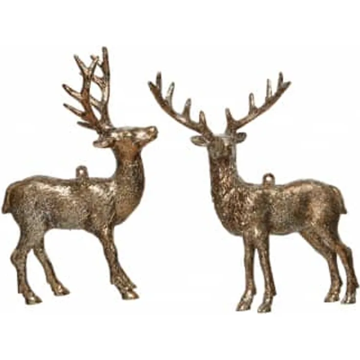 Dekohänger - Hirsch - ca. 5 x 11 x 14 cm - 1 Stück