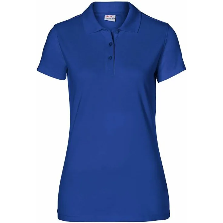 Kübler SHIRTS Polo Damen, kornblau, 4XL 50266239