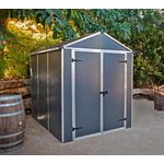 Palram Gerätehaus Skylight, dunkelgrau , 229x185x217 cm