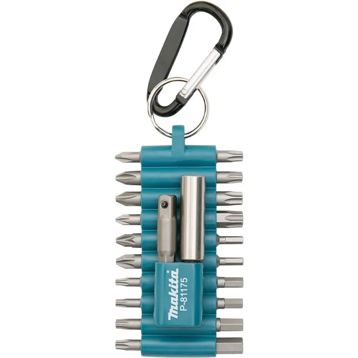 Makita P-81175 Bit-Set 22teilig Innen-Sechsrund (TX), Kreuzschlitz Pozidriv, Kreuzschlitz Phillips, Innen-Sechskant