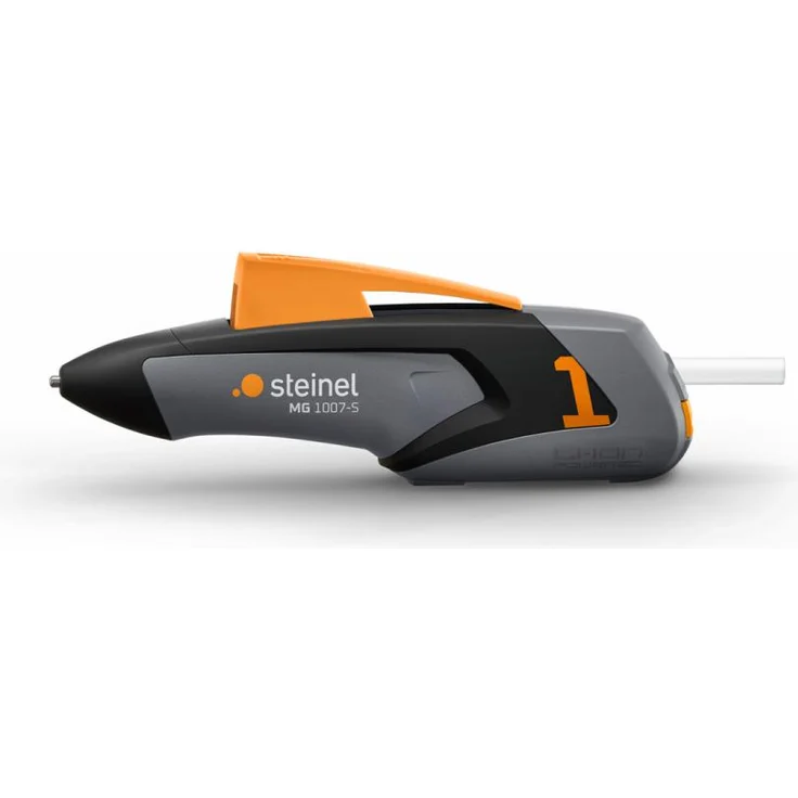 Akku-Heißklebepistole MobileGlue 1007-S anthrazit, 3g/min, inkl. 3x 7mm Klebesticks Cristal und USB-Ladekabel – Bild 2