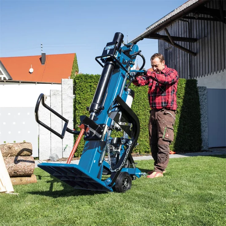 Scheppach Holzspalter HL2550GM Meterholzspalter Hydraulikspalter mit Zapfwellenantrieb & 400V Anschluss | 25 Tonnen Spaltkraft | 5100W Leistung | max. Holzlänge 1100mm | Zylinderhub 948mm - Preisvergleich – Bild 2