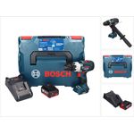 Bosch Professional GSB 18V-150 C Professional Akku Schlagbohrschrauber 18 V 150 Nm Biturbo Brushless + 1x Akku 5,0 Ah + Ladegerät + L-Boxx