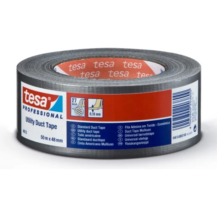 TESA REPAIR TAPE GRAY 50m x 48mm