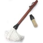 SANTOS Grillmop Mop mit Wechselkopf