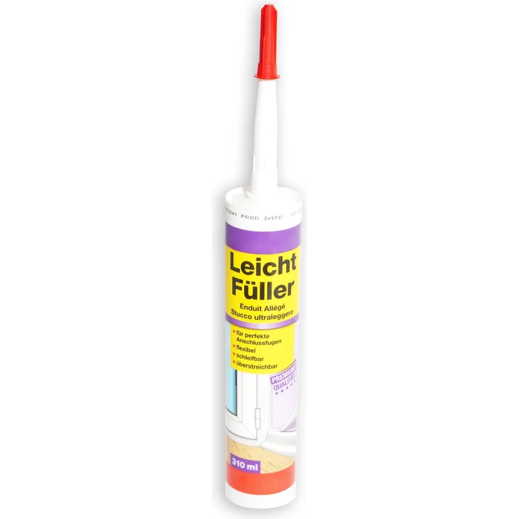 Leichtfüller 310 ml Fertigspachtel Fertigspachtelmasse Fugen Risse Verspachteln – Bild 1