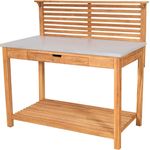 Teakholz - bene living - Pflanztisch Hampton