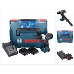 Bosch Professional GSB 18V-150 C Professional Akku Schlagbohrschrauber 18 V 150 Nm Biturbo Brushless + 2x ProCORE Akku 4,0 Ah + Ladegerät + L-Boxx