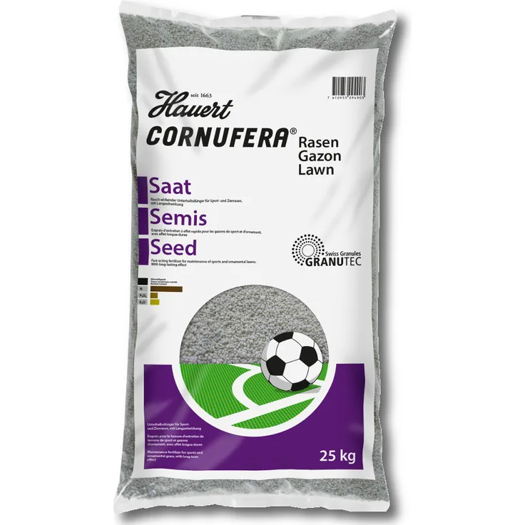 Hauert Cornufera® Saat Rasendünger, 25 kg
