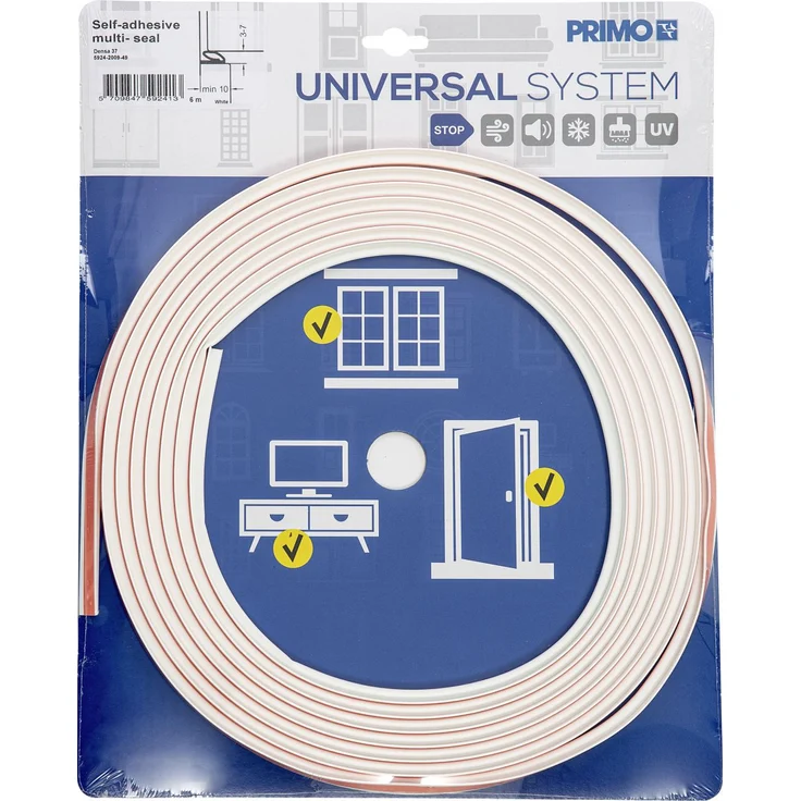 Primo Universaldichtung Densa 37, 5 Meter, selbstklebend – Bild 2
