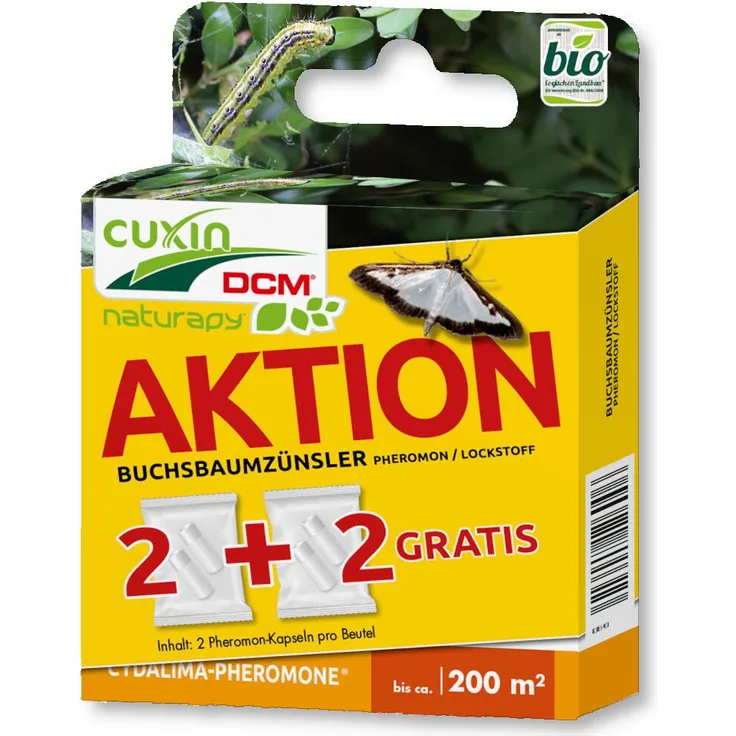 Cuxin DCM Naturapy Buchsbaumzünsler Pheromaon , 2x2 Kapseln