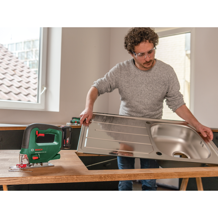 Bosch UniversalSaw 18V-100 Akku-Pendelhubstichsäge, ohne Akku, ohne Ladegerät – Bild 4