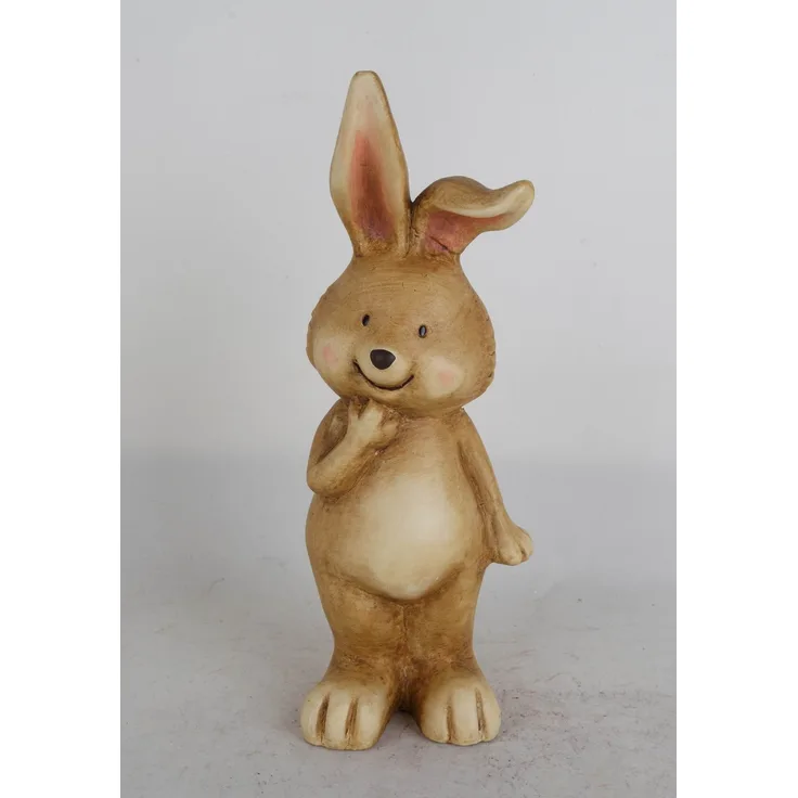 TrendLine Deko Hase 13 x 10 x 31 cm