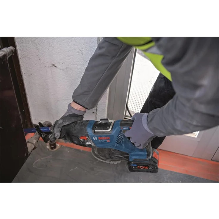 Bosch Professional GSA 18V-28 Akku-Säbelsäge BITURBO 1100 W 2 Akku ProCORE18V 5.5Ah, Ladegerät und L-BOXX – Bild 7