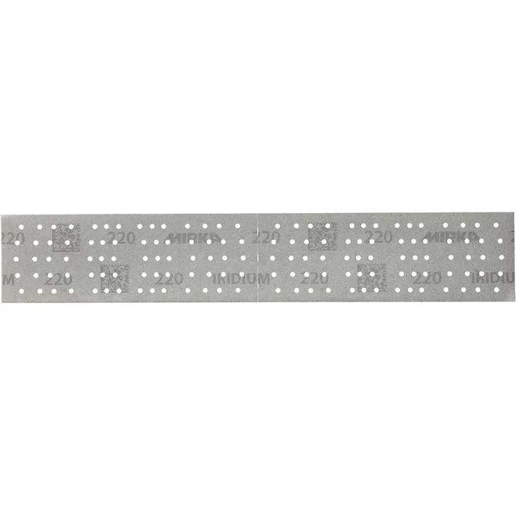 Mirka IRIDIUM 70x400mm Grip 140L Perf 220, 50-Pack - 246B205022