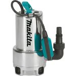 Makita PF0610 Tauchpumpe Schmutzwasser 10.800 l-h 550 Watt Entwässerung max. Förderhöhe 7 m max. Tauchtiefe 5 m max. Partikelgröße 35 mm 4,6 kg