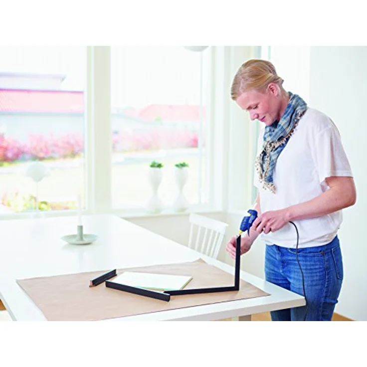 Rapid Heißklebesticks Transparent Universal, 250g Klebesticks 100mm Länge, Universeller Hei?kleber, für Heißklebepistole 7mm – Bild 4