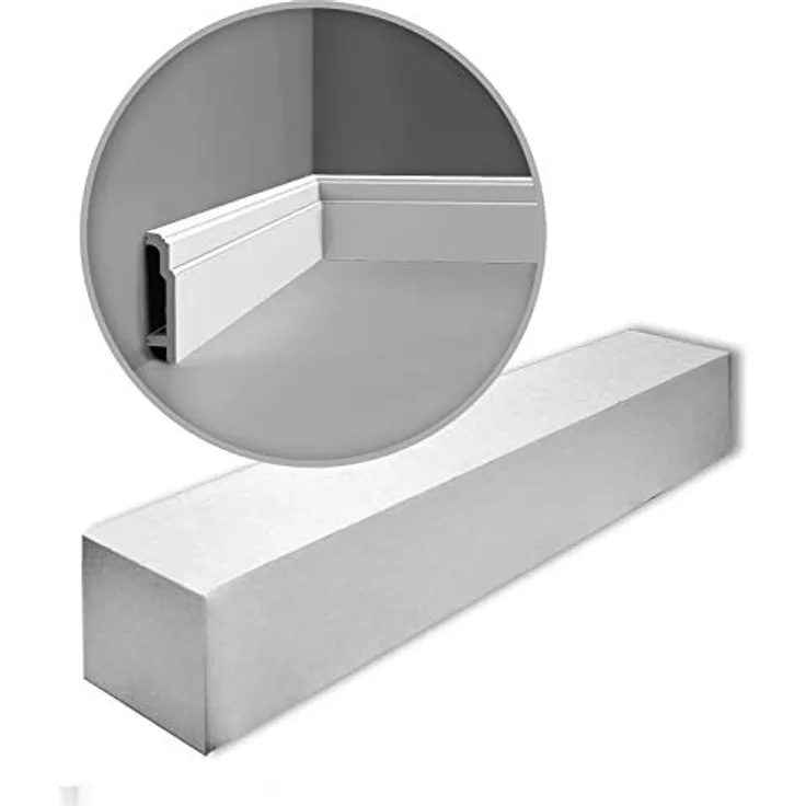 Orac Decor SX155 LUXXUS 1 Karton SET mit 14 Sockelleisten Profilleisten 28 m