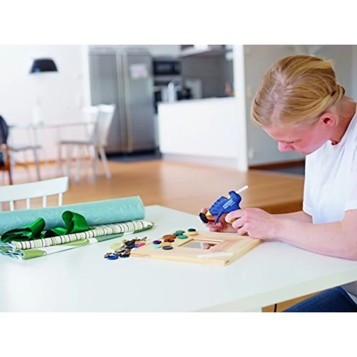 Rapid Heißklebesticks Transparent Universal, 250g Klebesticks 100mm Länge, Universeller Hei?kleber, für Heißklebepistole 7mm – Bild 2