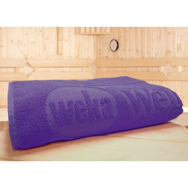 WEKA Spezial Saunahandtuch Viola, 70 x 180 cm