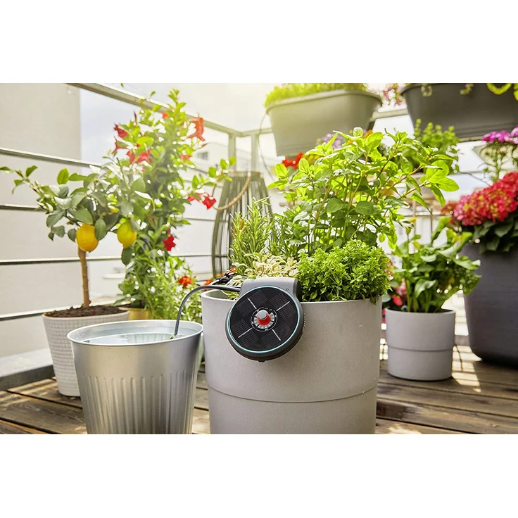 GARDENA Solar-Bewässerung aquaBloom Set 49 Teile 14 Bewässerungsprogramme – Bild 4