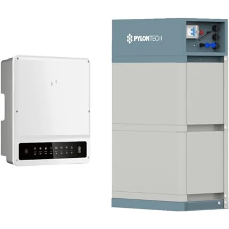 Goodwe KN ET Plus 0% MwSt §12 III UstG HV GW6.5KN-ET 6,5kW Hybrid Wechselrichter mit 7,1 kWh Batteriespeicher-Set, IP66 geschützt