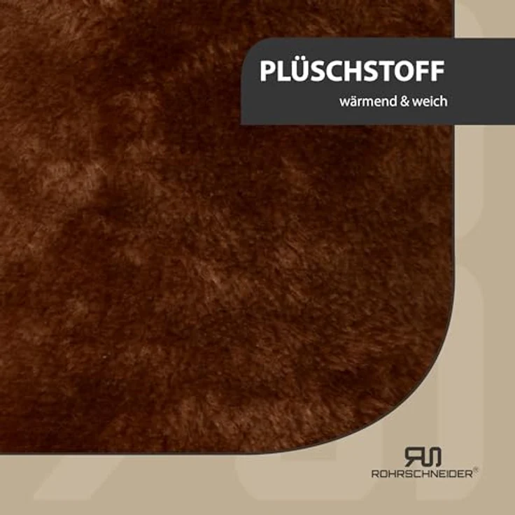 Rohrschneider Kratzbaum Marley | Katzenbaum mit Katzenhöhlen und Katzenkuschelnest| Sisal und Plüsch | 50 x 50 x 150 cm (Braun) – Bild 4
