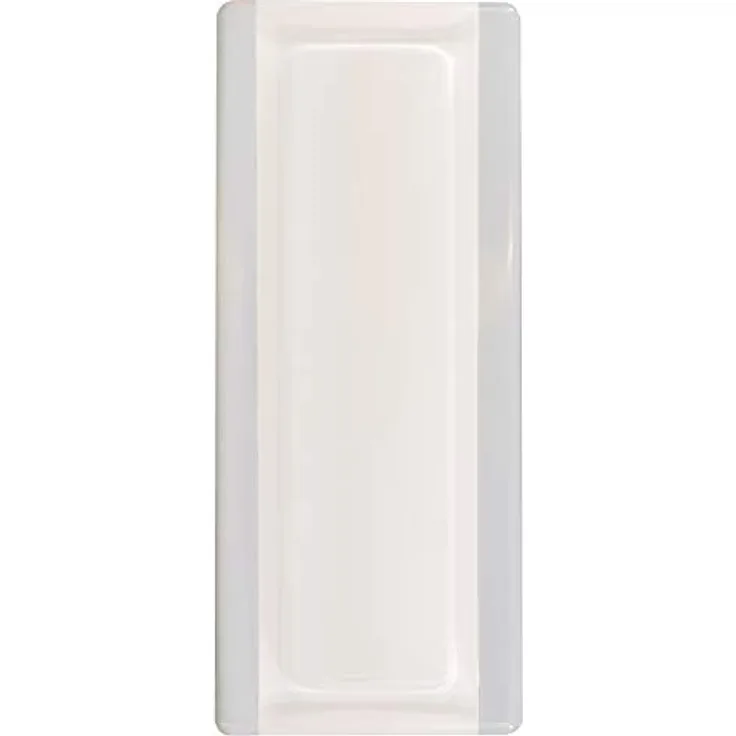 FUCHS Echtglasprofil BM Weiss 19x8x1 cm Glassteinprofil, Abschlussprofil für Glasbausteine